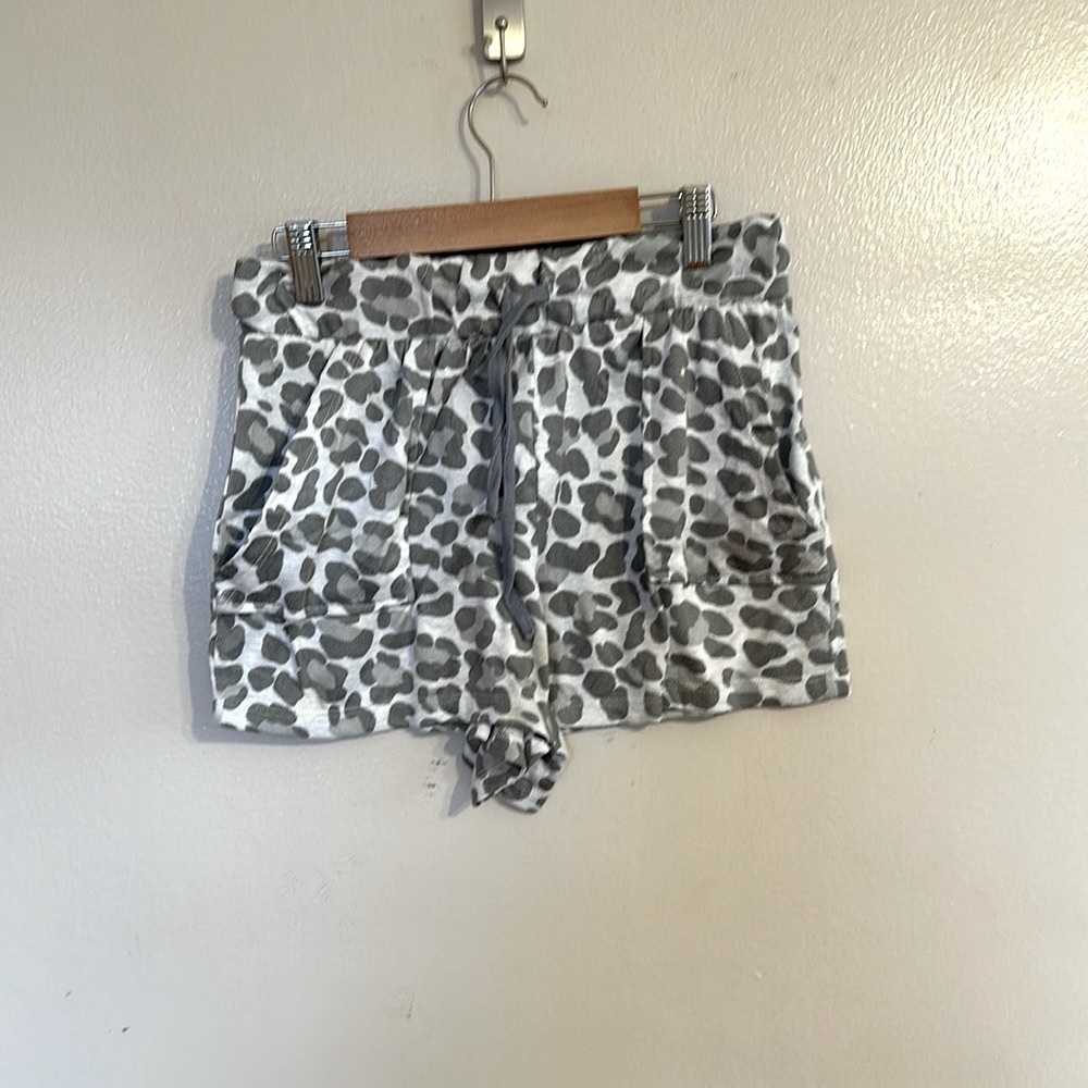 Cheetah Print Pajama Shorts